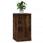 vidaXL Credenze 2pz Rovere Fumo 37,5x35,5x67,5 cm in Legno Multistrato vidaXL Credenze 2pz Rovere Fumo 37,5x35,5x67,5 cm in Legno Multistrato