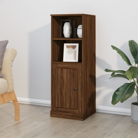 vidaXL Credenza Rovere Marrone 36x35,5x103,5 cm in Legno Multistrato