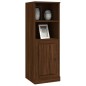 vidaXL Credenza Rovere Marrone 36x35,5x103,5 cm in Legno Multistrato vidaXL Credenza Rovere Marrone 36x35,5x103,5 cm in Legno Multistrato