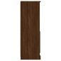 vidaXL Credenza Rovere Marrone 36x35,5x103,5 cm in Legno Multistrato vidaXL Credenza Rovere Marrone 36x35,5x103,5 cm in Legno Multistrato