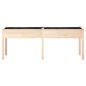 vidaXL Fioriera con Fodera 203x53x76 cm Legno Massello di Abete vidaXL Fioriera con Fodera 203x53x76 cm Legno Massello di Abete