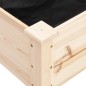 vidaXL Fioriera con Fodera 203x53x76 cm Legno Massello di Abete vidaXL Fioriera con Fodera 203x53x76 cm Legno Massello di Abete