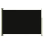 Tenda Laterale Retrattile per Patio 200x300 cm Nera Tenda Laterale Retrattile per Patio 200x300 cm Nera