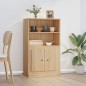 vidaXL Credenza Rovere Sonoma 60x35,5x103,5 cm in Legno Multistrato vidaXL Credenza Rovere Sonoma 60x35,5x103,5 cm in Legno Multistrato