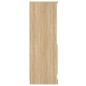 vidaXL Credenza Rovere Sonoma 60x35,5x103,5 cm in Legno Multistrato vidaXL Credenza Rovere Sonoma 60x35,5x103,5 cm in Legno Multistrato