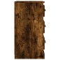 vidaXL Credenza Rovere Fumo 36x35,5x67,5 cm in Legno Multistrato vidaXL Credenza Rovere Fumo 36x35,5x67,5 cm in Legno Multistrato