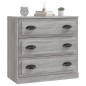 vidaXL Credenza Grigio Sonoma 70x35,5x67,5 cm in Legno Multistrato vidaXL Credenza Grigio Sonoma 70x35,5x67,5 cm in Legno Multistrato