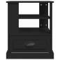 vidaXL Tavolino Nero 50x50x60 cm in Legno Multistrato vidaXL Tavolino Nero 50x50x60 cm in Legno Multistrato