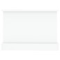 vidaXL Tavolino da Salotto Bianco 90x50x35 cm in Legno Multistrato