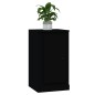 vidaXL Credenze 2 pz Nere 37,5x35,5x67,5 cm in Legno Multistrato vidaXL Credenze 2 pz Nere 37,5x35,5x67,5 cm in Legno Multistrato