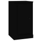 vidaXL Credenze 2 pz Nere 37,5x35,5x67,5 cm in Legno Multistrato vidaXL Credenze 2 pz Nere 37,5x35,5x67,5 cm in Legno Multistrato