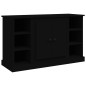vidaXL Credenza Nera 100x35,5x60 cm in Legno Multistrato vidaXL Credenza Nera 100x35,5x60 cm in Legno Multistrato