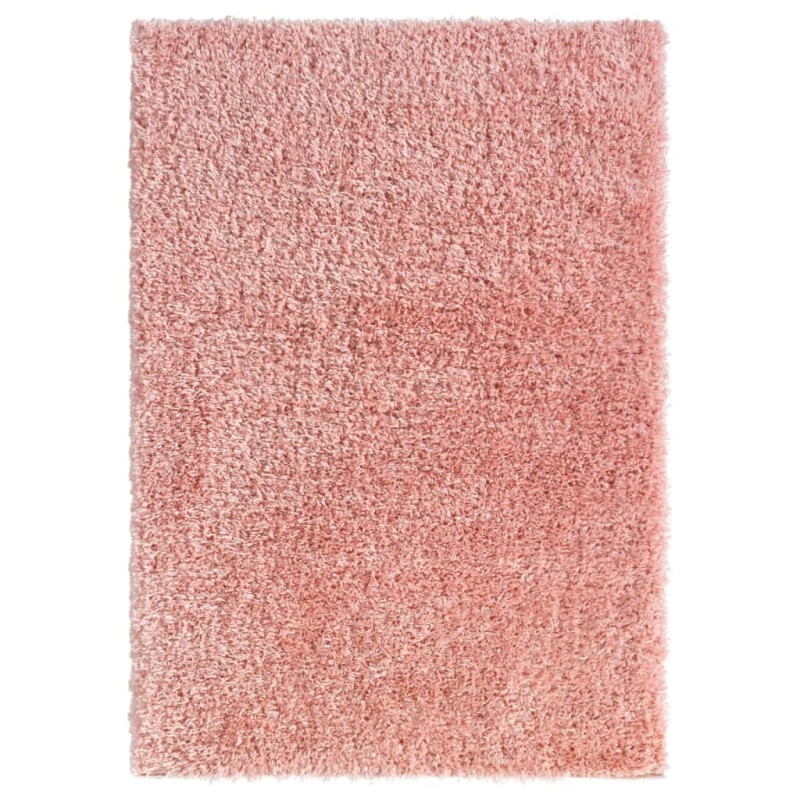 Tappeto Shaggy a Pelo Lungo Rosa 120x170 cm 50 mm Tappeto Shaggy a Pelo Lungo Rosa 120x170 cm 50 mm