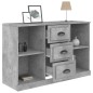 vidaXL Credenza Grigio Cemento 104,5x35,5x67,5 cm in Legno Multistrato