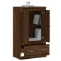 vidaXL Credenza Rovere Marrone 60x35,5x103,5 cm in Legno Multistrato vidaXL Credenza Rovere Marrone 60x35,5x103,5 cm in Legno Multistrato