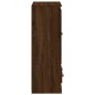 vidaXL Credenza Rovere Marrone 60x35,5x103,5 cm in Legno Multistrato vidaXL Credenza Rovere Marrone 60x35,5x103,5 cm in Legno Multistrato