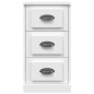 vidaXL Credenza Bianca 36x35,5x67,5 cm in Legno Multistrato vidaXL Credenza Bianca 36x35,5x67,5 cm in Legno Multistrato