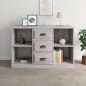 vidaXL Credenza Grigio Sonoma 104,5x35,5x67,5 cm in Legno Multistrato vidaXL Credenza Grigio Sonoma 104,5x35,5x67,5 cm in Legno Multistrato
