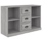 vidaXL Credenza Grigio Sonoma 104,5x35,5x67,5 cm in Legno Multistrato vidaXL Credenza Grigio Sonoma 104,5x35,5x67,5 cm in Legno Multistrato