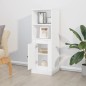 vidaXL Credenza Bianca 36x35,5x103,5 cm in Legno Multistrato vidaXL Credenza Bianca 36x35,5x103,5 cm in Legno Multistrato