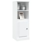 vidaXL Credenza Bianca 36x35,5x103,5 cm in Legno Multistrato vidaXL Credenza Bianca 36x35,5x103,5 cm in Legno Multistrato