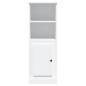 vidaXL Credenza Bianca 36x35,5x103,5 cm in Legno Multistrato vidaXL Credenza Bianca 36x35,5x103,5 cm in Legno Multistrato