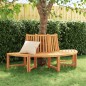 vidaXL Panca per Albero Semi Circolare Ø201 cm Legno Massello di Teak vidaXL Panca per Albero Semi Circolare Ø201 cm Legno Massello di Teak