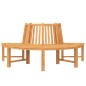 vidaXL Panca per Albero Semi Circolare Ø201 cm Legno Massello di Teak vidaXL Panca per Albero Semi Circolare Ø201 cm Legno Massello di Teak