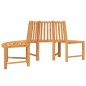 vidaXL Panca per Albero Semi Circolare Ø201 cm Legno Massello di Teak vidaXL Panca per Albero Semi Circolare Ø201 cm Legno Massello di Teak