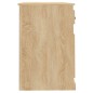vidaXL Scrivania Cassetto Rovere Sonoma 115x50x75 cm Legno Multistrato vidaXL Scrivania Cassetto Rovere Sonoma 115x50x75 cm Legno Multistrato