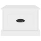 vidaXL Tavolino da Salotto Bianco 50x50x35 cm in Legno Multistrato