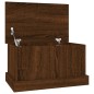 vidaXL Contenitore Rovere Marrone 50x30x28 cm Legno Multistrato vidaXL Contenitore Rovere Marrone 50x30x28 cm Legno Multistrato