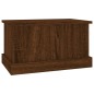 vidaXL Contenitore Rovere Marrone 50x30x28 cm Legno Multistrato vidaXL Contenitore Rovere Marrone 50x30x28 cm Legno Multistrato