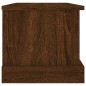 vidaXL Contenitore Rovere Marrone 50x30x28 cm Legno Multistrato vidaXL Contenitore Rovere Marrone 50x30x28 cm Legno Multistrato