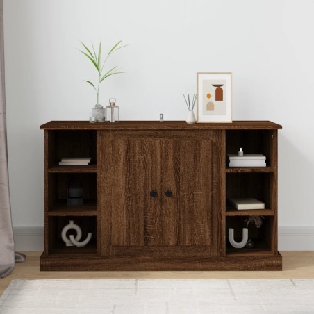 vidaXL Credenza Rovere Marrone 100x35,5x60 cm in Legno Multistrato