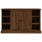 vidaXL Credenza Rovere Marrone 100x35,5x60 cm in Legno Multistrato vidaXL Credenza Rovere Marrone 100x35,5x60 cm in Legno Multistrato
