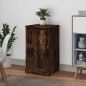 vidaXL Credenza Rovere Fumo 37,5x35,5x67,5 cm in Legno Multistrato vidaXL Credenza Rovere Fumo 37,5x35,5x67,5 cm in Legno Multistrato