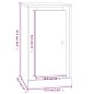 vidaXL Credenza Rovere Fumo 37,5x35,5x67,5 cm in Legno Multistrato vidaXL Credenza Rovere Fumo 37,5x35,5x67,5 cm in Legno Multistrato