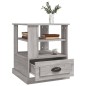 vidaXL Tavolino Grigio Sonoma 50x50x60 cm in Legno Multistrato vidaXL Tavolino Grigio Sonoma 50x50x60 cm in Legno Multistrato