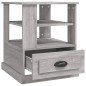 vidaXL Tavolino Grigio Sonoma 50x50x60 cm in Legno Multistrato vidaXL Tavolino Grigio Sonoma 50x50x60 cm in Legno Multistrato