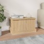 vidaXL Contenitore Rovere Sonoma 50x30x28 cm Legno Multistrato vidaXL Contenitore Rovere Sonoma 50x30x28 cm Legno Multistrato