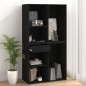vidaXL Armadietto per Cosmetici Nero 80x40x75 cm in Legno Multistrato vidaXL Armadietto per Cosmetici Nero 80x40x75 cm in Legno Multistrato