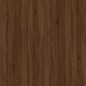 vidaXL Libreria 3 Ripiani Rovere Marrone 40x24x109cm Legno Multistrato vidaXL Libreria 3 Ripiani Rovere Marrone 40x24x109cm Legno Multistrato