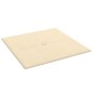 Pannelli Murali 12 pz Crema 30x30 cm in Tessuto 1,08 m² Pannelli Murali 12 pz Crema 30x30 cm in Tessuto 1,08 m²