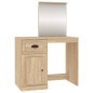 vidaXL Toeletta Specchio Rovere Sonoma 90x50x132,5cm Legno Multistrato vidaXL Toeletta Specchio Rovere Sonoma 90x50x132,5cm Legno Multistrato