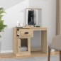 vidaXL Toeletta Specchio Rovere Sonoma 90x50x132,5cm Legno Multistrato vidaXL Toeletta Specchio Rovere Sonoma 90x50x132,5cm Legno Multistrato