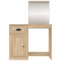 vidaXL Toeletta Specchio Rovere Sonoma 90x50x132,5cm Legno Multistrato vidaXL Toeletta Specchio Rovere Sonoma 90x50x132,5cm Legno Multistrato