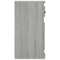 vidaXL Credenza Grigio Sonoma 70x35,5x67,5 cm in Legno Multistrato vidaXL Credenza Grigio Sonoma 70x35,5x67,5 cm in Legno Multistrato
