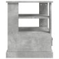 vidaXL Tavolino Grigio Cemento 50x50x60 cm in Legno Multistrato vidaXL Tavolino Grigio Cemento 50x50x60 cm in Legno Multistrato