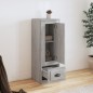 vidaXL Credenza Grigio Sonoma 36x35,5x103,5 cm in Legno Multistrato vidaXL Credenza Grigio Sonoma 36x35,5x103,5 cm in Legno Multistrato